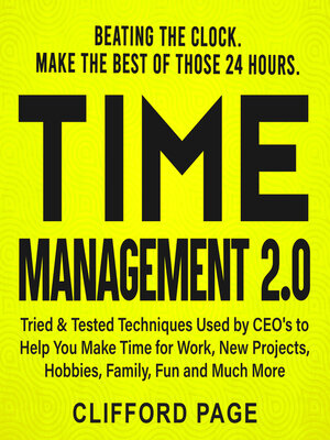 cover image of Time Management 2.0